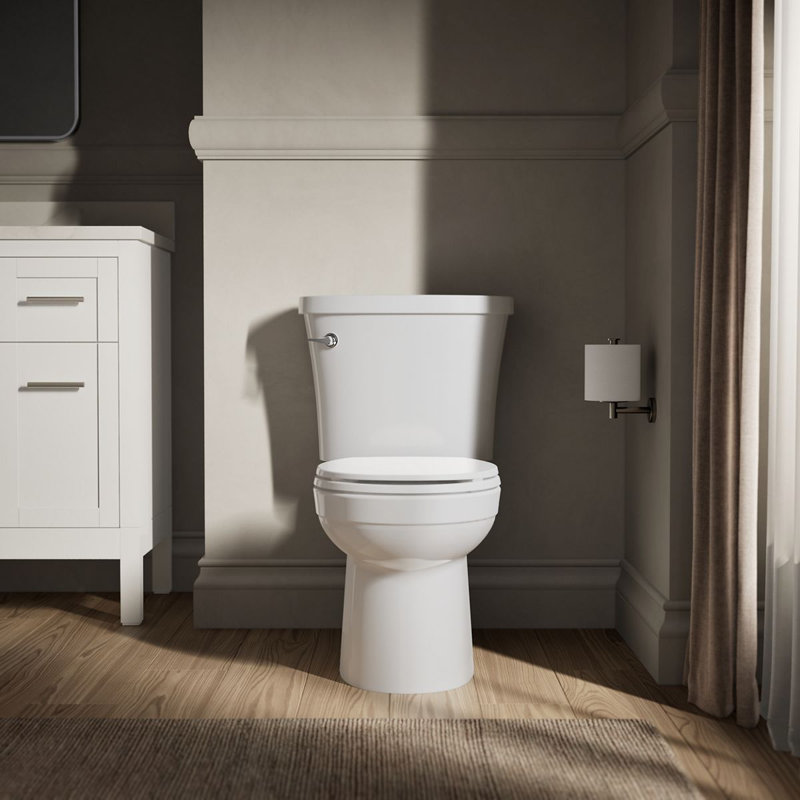 Kingston round-front toilet bowl