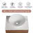 Katanna 23.94 " W Freestanding Standard Free Standing 1 Single Vanity Bathroom Vanity With Stone Top