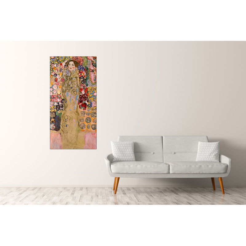 Gustav Klimt - Wrapped Canvas Painting, 140cm H x 70cm W x 1.8cm D