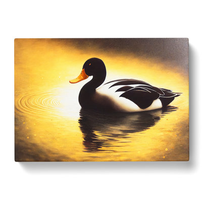 Unreal Duck - Wrapped Canvas