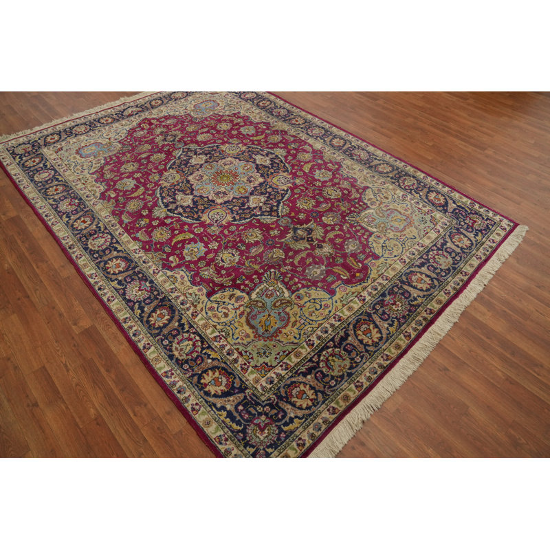 Tapis traditionnel à teinture végétale 7 x 10