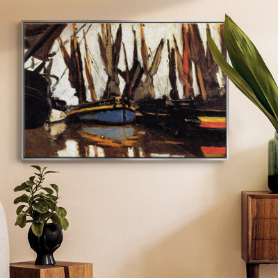 " Fishing Boats (Study), 1866 "