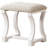 Unique Modern Bedroom Vanity Set W Stool Foldable Mirror Drawers White Color MDF Veneer 1Pc Vanity Furniture-890770665