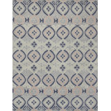 Contemporary Hand Knotted Wool Geometric Area Rug