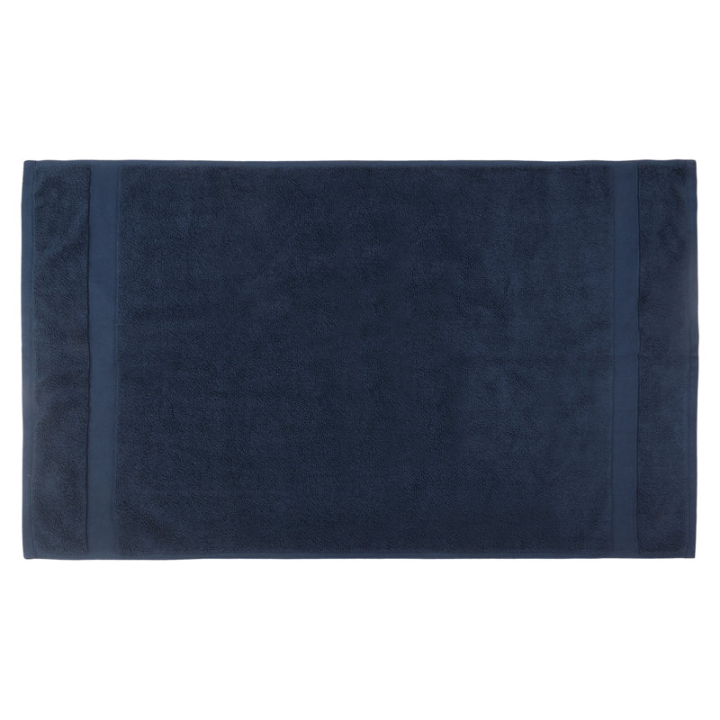 Corringham Cotton Feather Touch Quick Dry 700 GSM Bath Mat, 20"X33", Blue