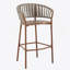 Ensemble de 2 tabourets de bar Lodi