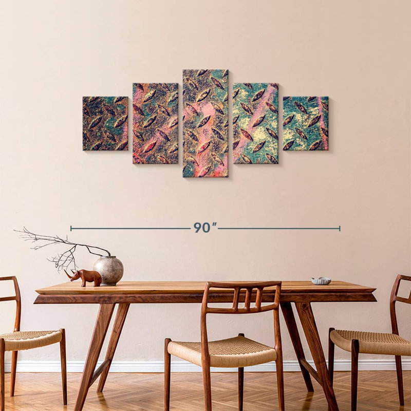 Abstract Metal Plate