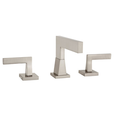 Crisp Widespread Faucet Bathroom Faucet with Drain
