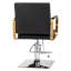 Fauteuil de salon pivotant en similicuir Kriselle-1182673597