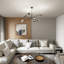 Rayle 6 - Light Sputnik Chandelier-1319668478