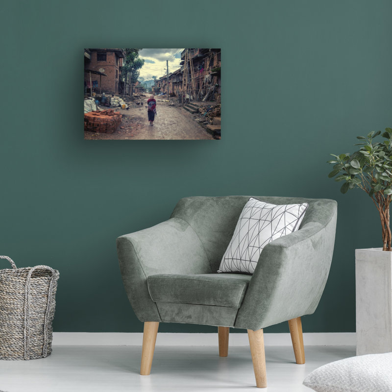 Art sur toile, Bachelor, farsi seul, H 16 po x l 24 po