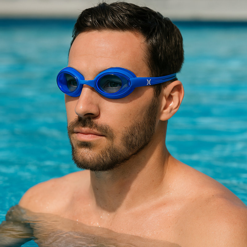Hurley Phantom Ops Goggles bleu et gris