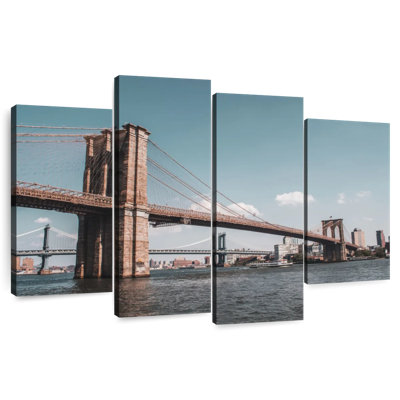 Lilie Brooklyn Bridge At East River