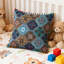 Blue Backrest Cushion