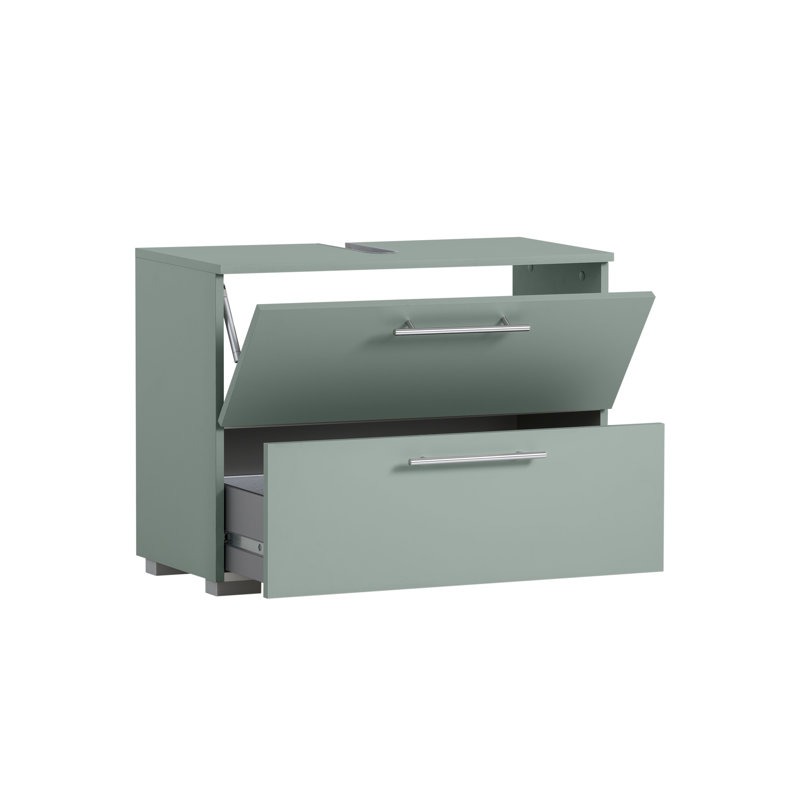 Chickamauga 80.2cm Single Bathroom Vanity Base Only in Grey, Grey