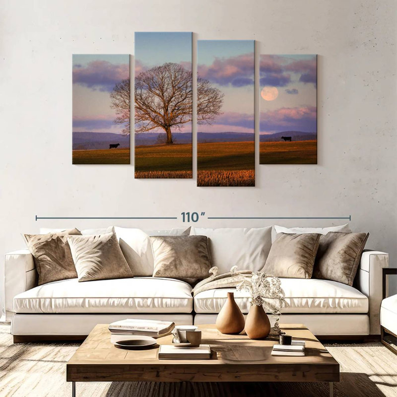 Alvord Meeting At Dawn, 54" H x 84" W