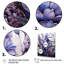 Fleur mauve «Enchanting Fragrance II», impressions murales florales et botaniques-1176274254-1176274253