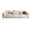 Canapé modulaire moderne en polyester clair kaki-16096565-16096567