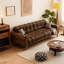 Canapé droit 86,61 po Mid-Century-129987393