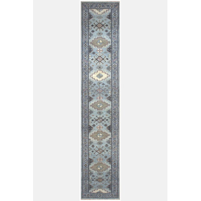 Oriental Area Rug in Blue