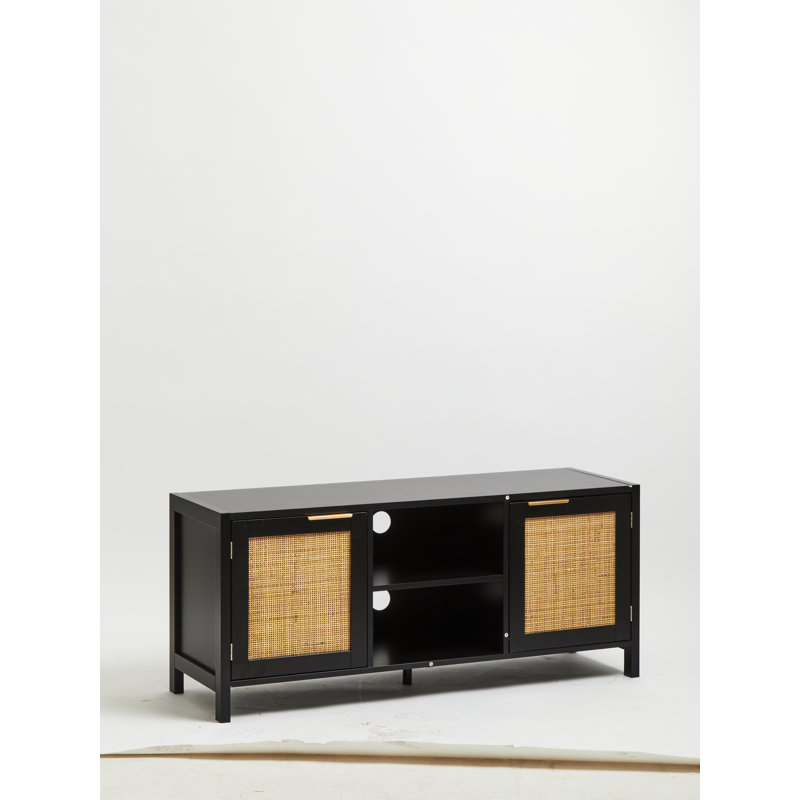 Achaius TV Stand for TVs up to 50", Black