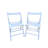 FOLDING CHAIR-2/S, FOLDABLE STYLE -WHITE, Chair
