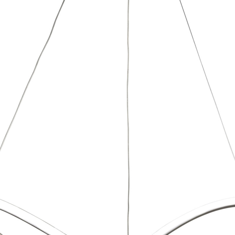 Albanese 1 - Light Satin Silver LED Unique/Statement Pendant