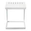Monzell Rectangular Metal Outdoor Side Table , 40cm cm W 40cm cm D-1368012172
