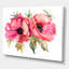 Fleurs de coquelicot stylisées - peinture sur toile-59767358-59724751