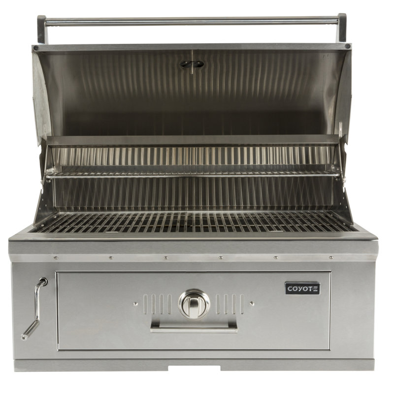 Coyote Grills 36" Barrel Charcoal Grill