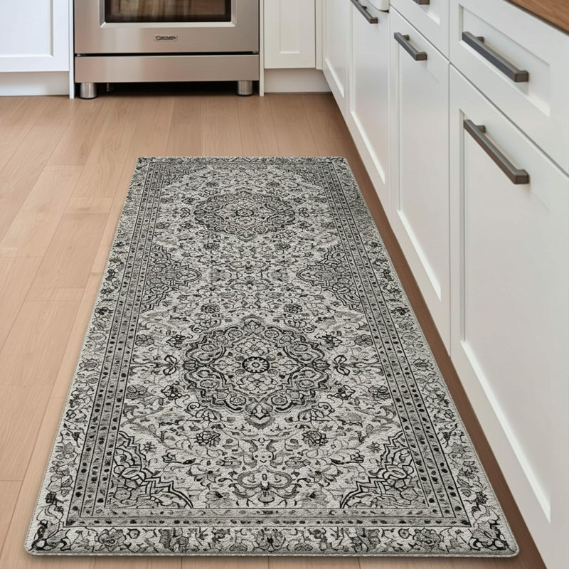 Floral Anti-Fatigue Non-Skid Kitchen Mat
