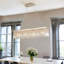 Lustre moderne moderne en cristal 8 lumières pour salle à manger-2068348076