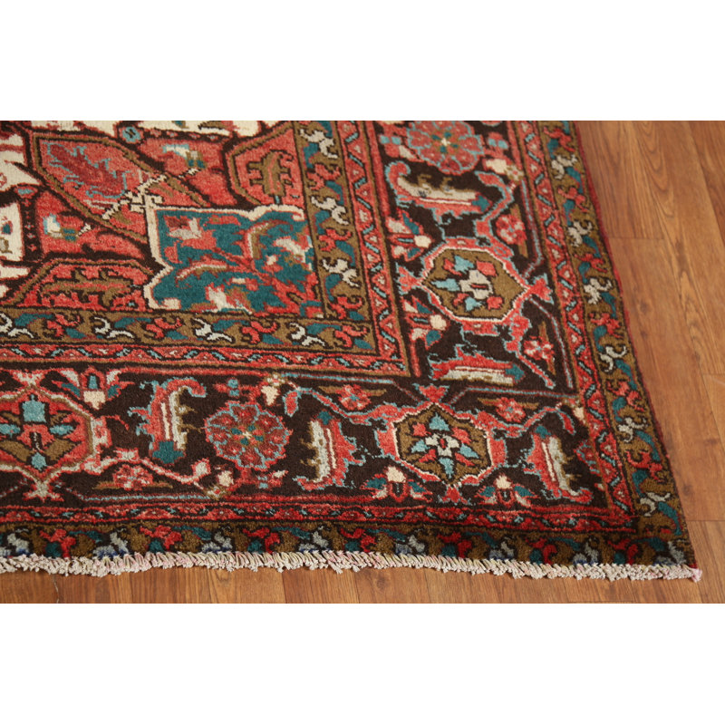 Tapis à motif géométrique traditionnel 8 x 11