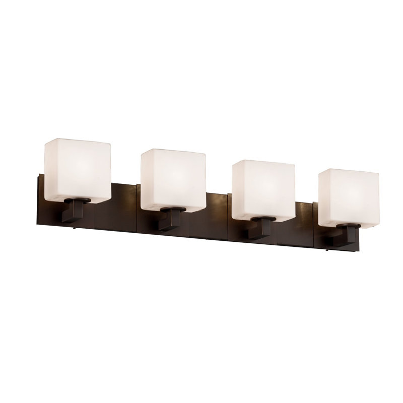 Casson 4 - Light Vanity Light, Dark Bronze, Ribbon