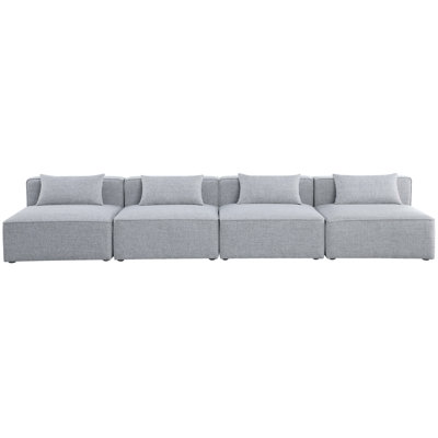 Cube Upholstered 144'' Sofa