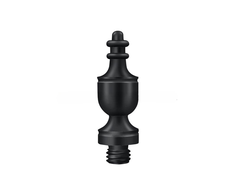 Deltana DSUT19 Urn Tip in Paint Black, Painted Black