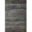 Tapis rectangulaire unique de 8 pi 9 po x 11 pi 9 po bleu