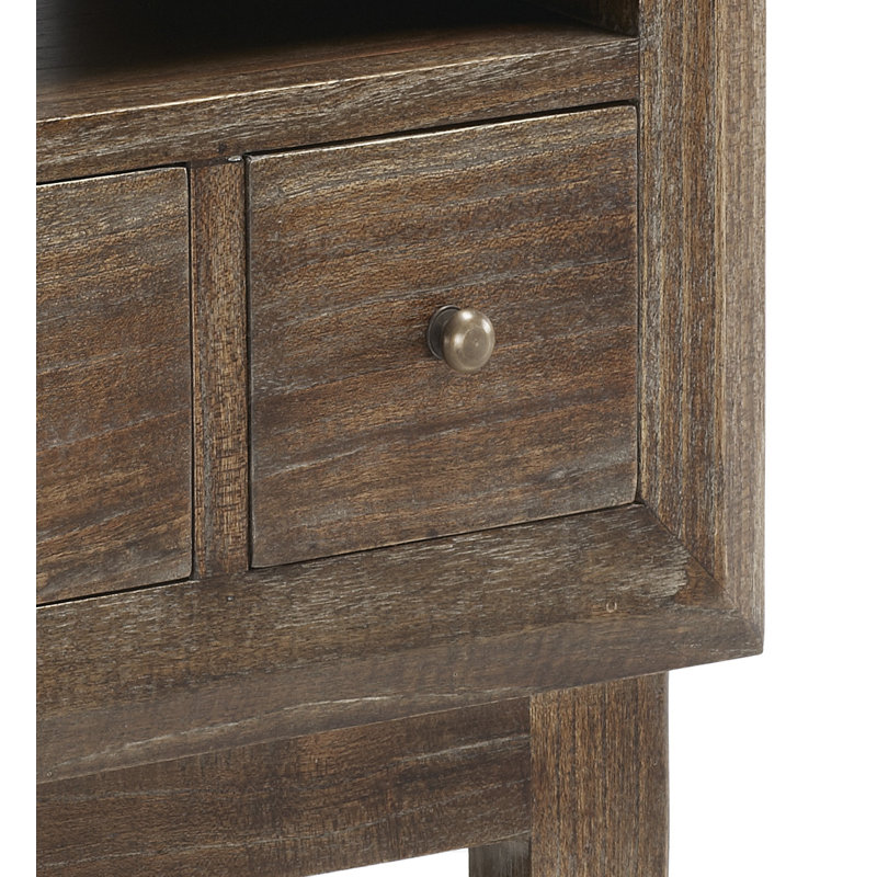 Sindoro 45cm W Solid Wood Bedside Table