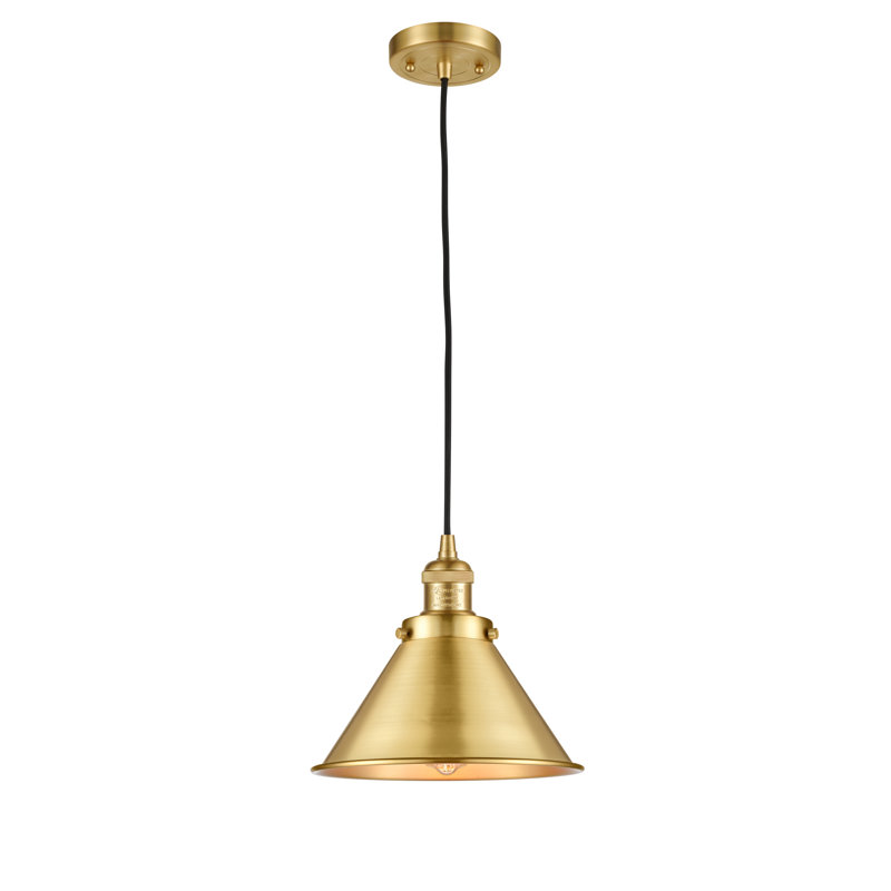 Luminaire suspendu conique à 1 lumière Robert