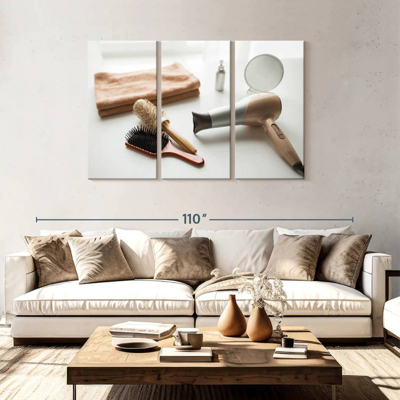 Shuttleworth Hair Tools, 48" H x 74" W