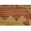 Tapis en laine rouge 3 pi 2 po x 5 pi one-of-kind main-noué la new age Elland