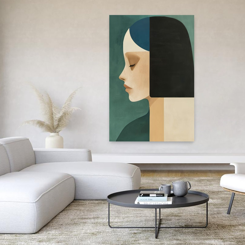Art contemporain, art contemporain abstrait, H 60 po x l 40 po