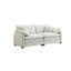Canapé moderne à 2 places rembourré à assise profonde avec canapé et 4 coussins Modern Sofawarm And Cozy-648104572-648104571