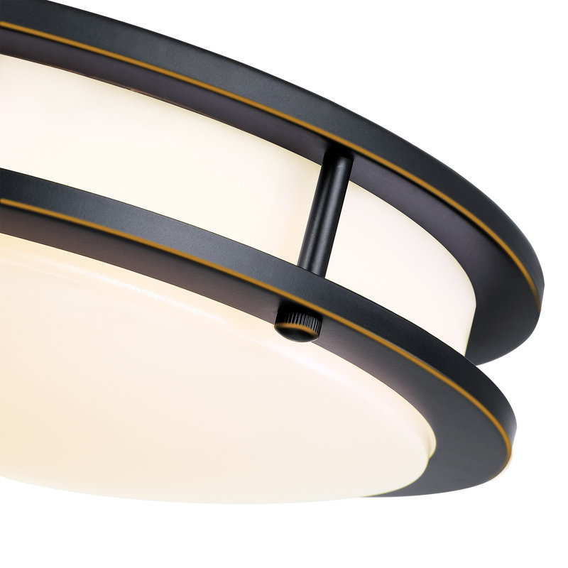 Plafonnier encastré sélectionnable à DEL 2700K, 3000K, 3500K, 4000K, 5000K, 3.5" H x 13" W x 13" D, 1