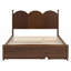 Grand lit plateforme avec 2 grands tiroirs, lit gigogne simple TG-528139450-528139448