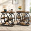 Pedestal End Table