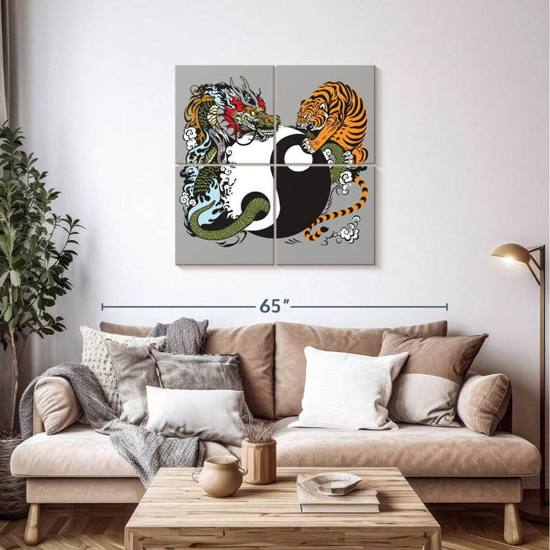 Adella Dragon And Tiger Yin Yang
