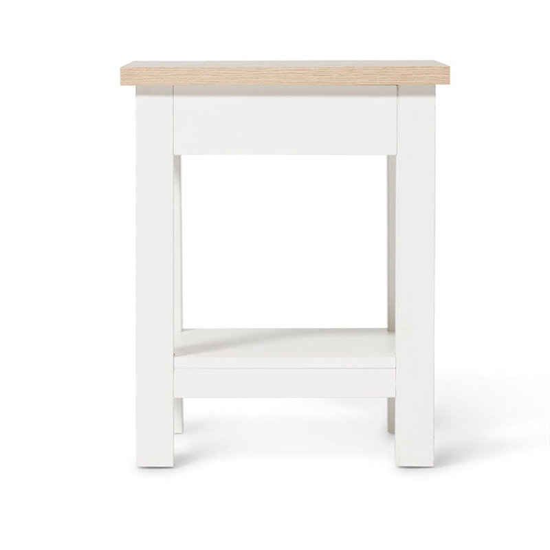 Maryhannah End Table, White