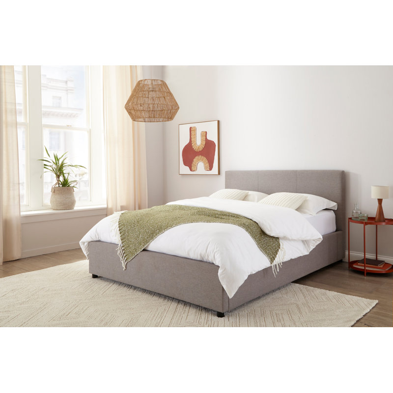 Upholstered Ottoman Bed, Double (4'6)