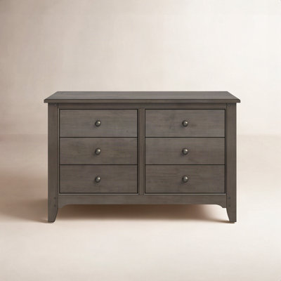Mabank 6-Drawer Wood Dresser